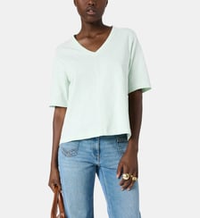 T-shirt V en coton - MARISA Gerard Darel