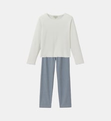 Pyjama bi-matière vichy Cyrillus