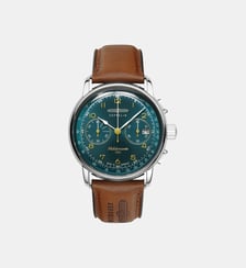 Montre 100 Ans Vert Z-9670-4 Zeppelin