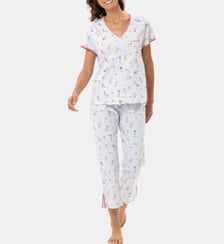 Pyjama en coton DAISY 202 Lingerie Le Chat