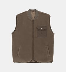 Gilet polaire sans manche Stade Toulousain moutonné Marcel Serge Blanco