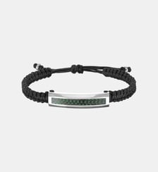 Bracelet souple sur cordon Léon en Acier 316L Phebus