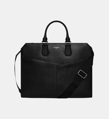 Porte documents slim 15" Anatole en cuir liégé et cuir lisse Le Tanneur