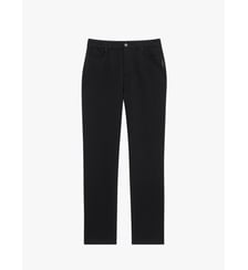 pantalon regular noir en milano Agnès b.