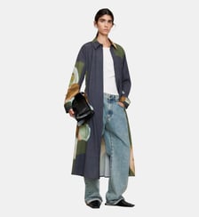 Robe-chemise imprimée avec ceinture Adolfo Dominguez