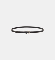 Ceinture en cuir avec mini clous 1 cm Pinko