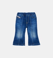 Jean bootcut bleu moyen Diesel Kids