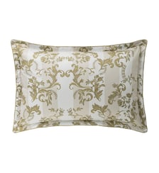 Taie d'oreiller imprimée en satin de coton bio, OPERA Alexandre Turpault