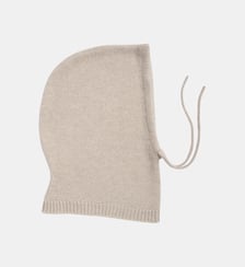 Cagoule à cordons en cachemire Bompard