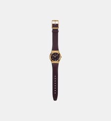 Montre Irony medium Violet YLG413 Swatch