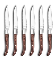Royal Steak - Coffret 6 couteaux steak Bois Amefa