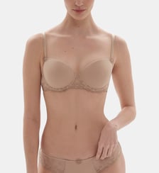 Soutien-gorge décolleté carré en spacer 3D - Peau Simone Pérèle