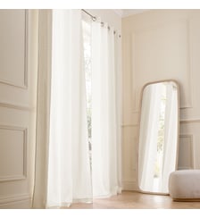Rideau lin lavé oeillets AM.PM