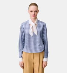 Blouse carreaux popeline Claudie Pierlot