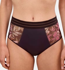 Culotte haute Nufit Garden motif floral Maison Lejaby