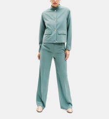 Veste veronique - Motif uni - Polyester - Coupe droite Caroll
