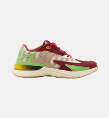 Sneakers Jla En Mesh Et Cuir Métallisé Lanvin