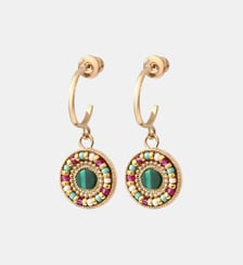 Boucles d'oreilles tiges percées   - Claudia Satellite