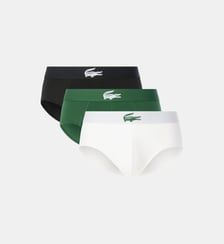 Lot de 3 slips jersey stretch Lacoste