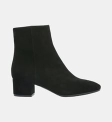 Boots parme - cuir velours Manfield