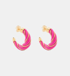 Boucles d'oreilles Diana framboise Aurélie Bidermann