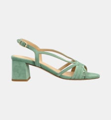 Sandale volterra - cuir velours Manfield