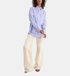 Chemise Maureen en coton à rayures Ines de la Fressange Paris