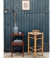 Table d'appoint en bois Francine N°338- Produit chiné Debongout