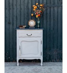 Confiturier blanc en bois Gilbert N°773- Produit chiné Debongout