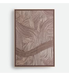 Tableau imprimé en 3D, largeur 85 x hauteur 120 cm La Redoute Interieurs