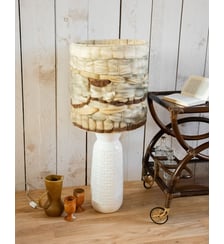 Lampe à poser en laine Julia N°575- Produit chiné Debongout
