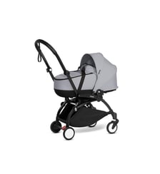 Poussette YOYO² Nacelle Stone - cadre noir Stokke