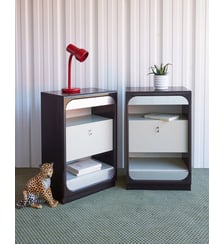 Paire de chevets Space Age Maïa N°1595- Produit chiné Debongout