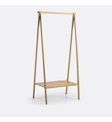 Portant pliable avec étagère, bambou So'Home
