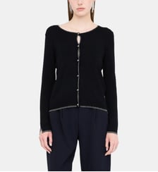Cardigan avec détails en Lurex® Liu Jo