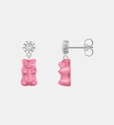 Clous d'oreilles Ours d'or rose Thomas Sabo