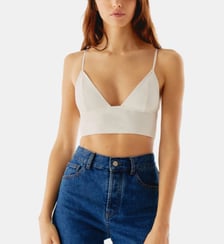 Brassière Bustier Hot White Noo