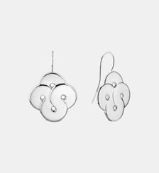 Boucles d'Oreilles Dormeuses Argent Enlacé Arthus Bertrand