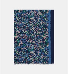 Foulard liozaca 100% laine - Motif ethnique Caroll