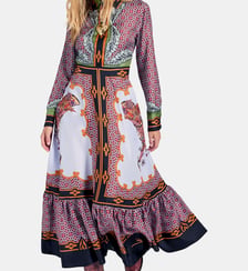 Robe Long Sleeves San Pietro Mariposa Placée Celeste La DoubleJ