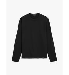 pull Park en laine mérinos-Noir-T0-Noir-T0 Agnès b.