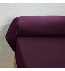 Taie de traversin unie percale coton bio Scenario La Redoute Interieurs