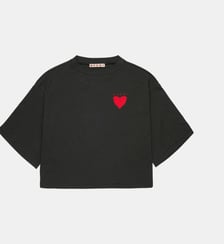 T-shirt avec cœur imprimé Marni