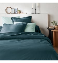 Housse de couette unie coton biologique La Redoute Interieurs