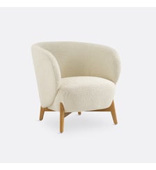 Fauteuil bouclette Lancy La Redoute Interieurs