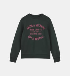 Sweat à manches longues Zadig&Voltaire Kids
