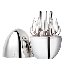 Ensemble pour 6 personnes (24 pièces) en métal argenté avec écrin - MOOD Christofle
