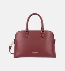 Sac à main demi lune en cuir grainé Lancaster