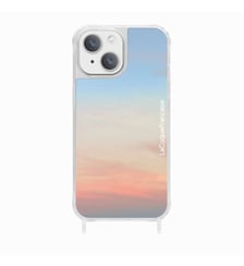 Coque de téléphone glossy été 20h30 avec anneaux pour iPhone 14 La Coque Française