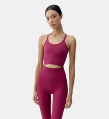 Brassière de sport Viveka maintien moyen bretelles coussinets amovibles Born Living Yoga